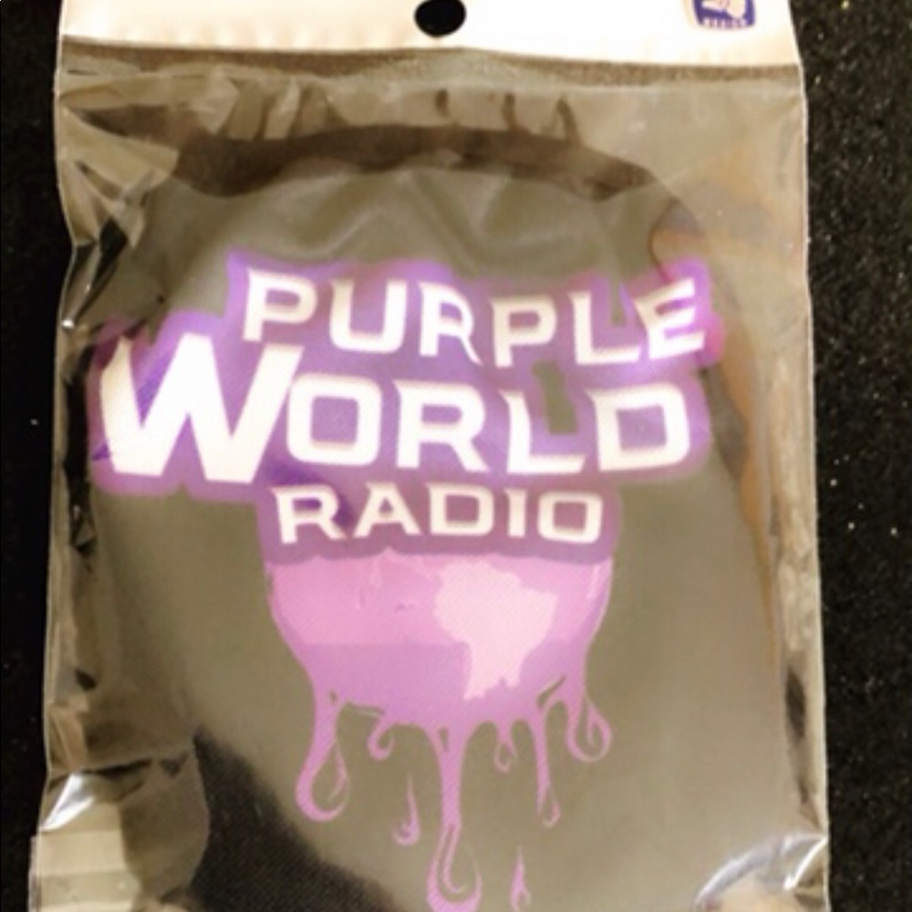 Purple World Radio Mask